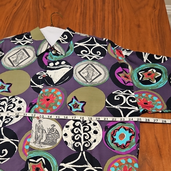 Men's Multicolor Graphic Shirt - Picture 2 of 7